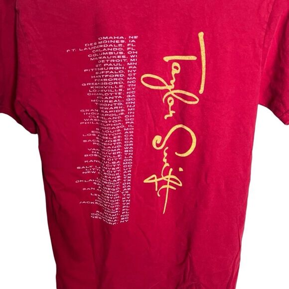 Taylor Swift 2011 Speak Now Tour T Shirt Small - Picture 4 of 4